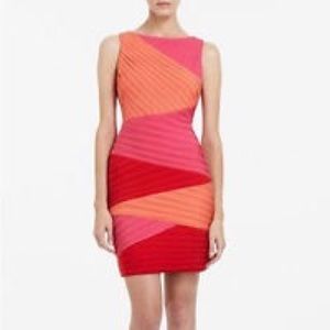 BCBGMaxAzria Colorblock Debra Dress NWOT